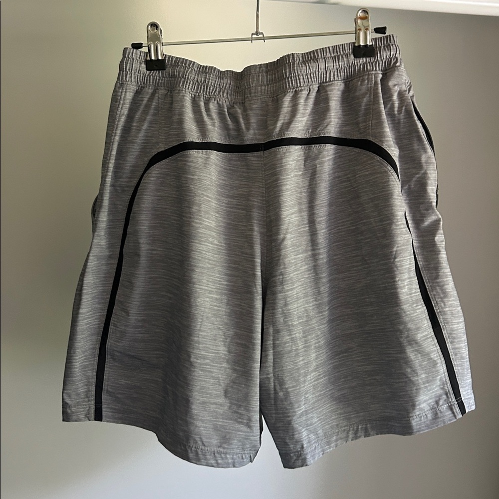 Lululemon pace breaker men’s shorts. 7 inch, lined. Gray. Size Small. No tags.